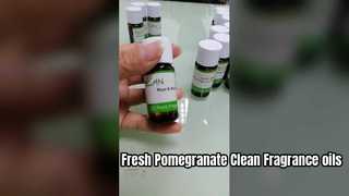 Bescherm granaatappelgeur voor body wash en shampoo