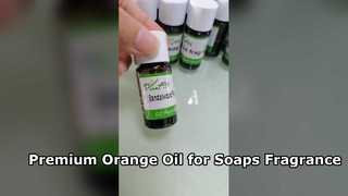Premium sinaasappelessentieolie voor het maken van zeep en shampoo
