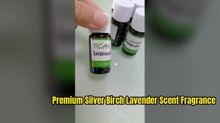 Premium zilverberk- en lavendelgeurolie
