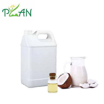 Lichtgele kokosmelk Geurige geurige olie voor shampoo lichaam wassen haarverzorgingsproducten maken