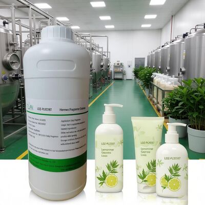 Lemongrasgeur olie voor shampoo en zeep met een hoge stabiliteit van oppervlakteactieve stoffen, IFRA-conform en 36 maanden houdbaarheid