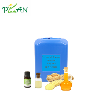 Lichaamswas Geur Tea Tree Oil & Ginger Geur Geur Oil For Shower Gel & Shampoo & Geurzeep Productie / Producties met een hoge oppervlakteactieve stabiliteit Voorbeeld vrij